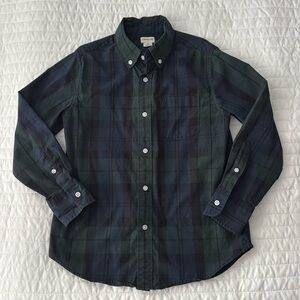 Crewcuts Button Down Shirt in Black Watch Tartan